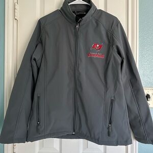 Women’s Dunbrooke Pewter Tampa Bay Buccaneers Sonoma Softshell Full-Zip Jacket L